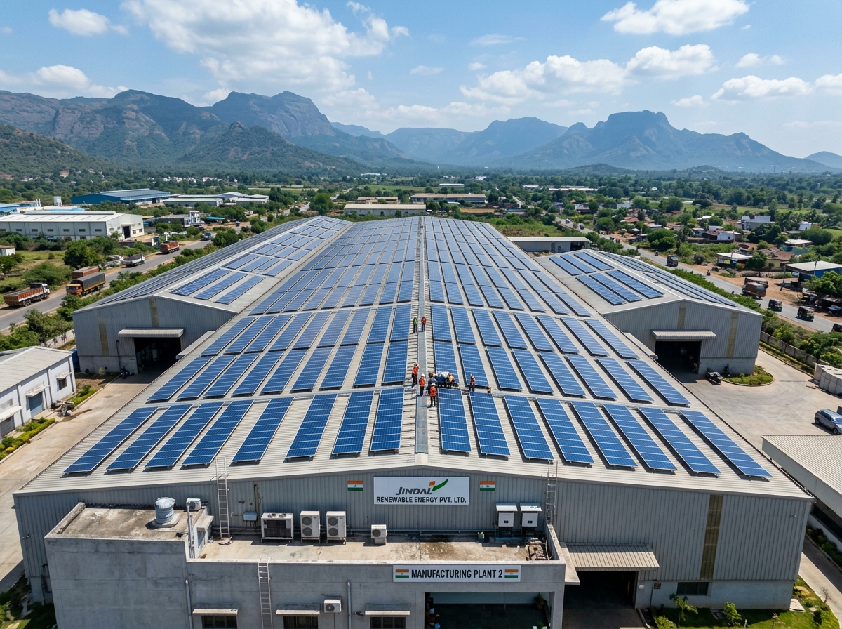 120 kWp Cold Storage & Mango Processing Solar Power Plant